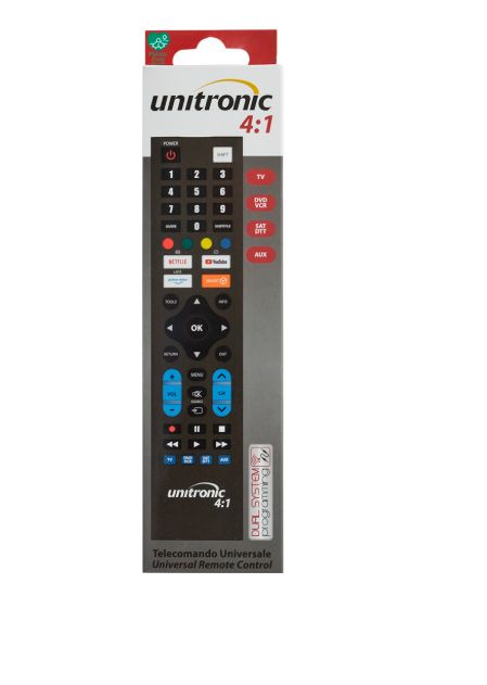 Comando Programável MADE FOR YOU 4:1 (DUAL SYSTEM PROGRAMMING) - UNITRONIC