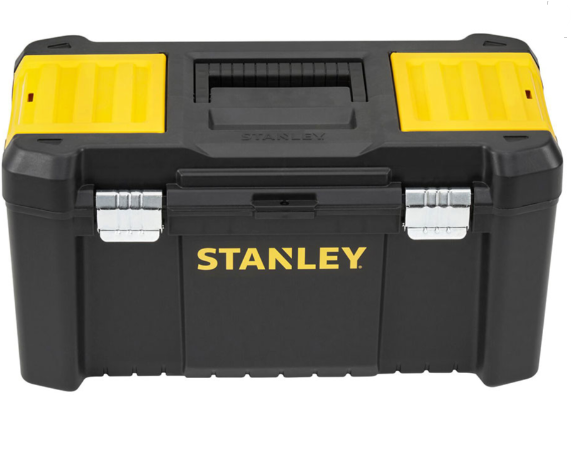 CAIXA DE FERRAMENTAS DE PLÁSTICO COM FECHOS METÁLICOS, 19" / 48 cm