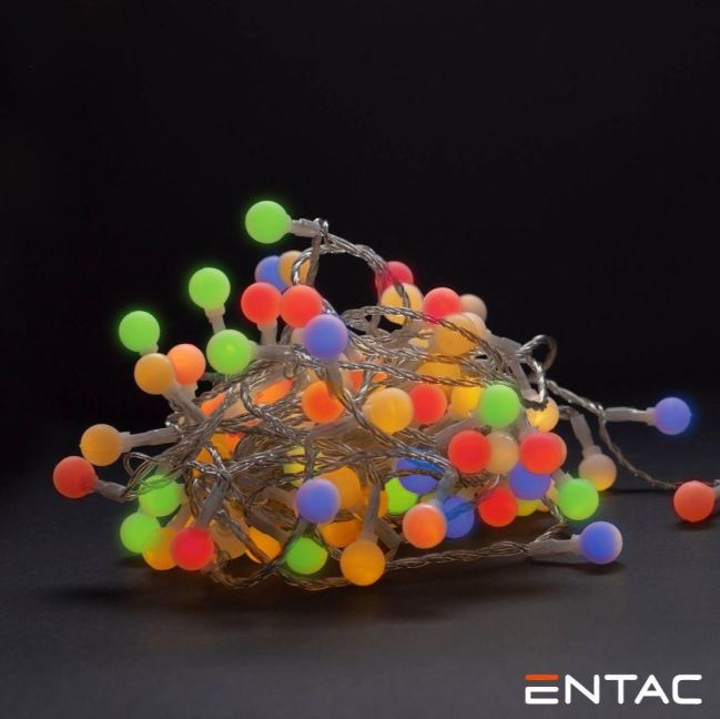 Luzes de Natal 120 LEDS Multicor 220V 9m Luzes de Natal 120 LEDS Multicor 220V 9m