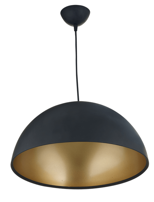 Candeeiro Suspenso "ABADIA", em Preto