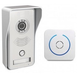 Videoporteiro WI-FI, RJ45 p/ Smartphone , c/Campainha