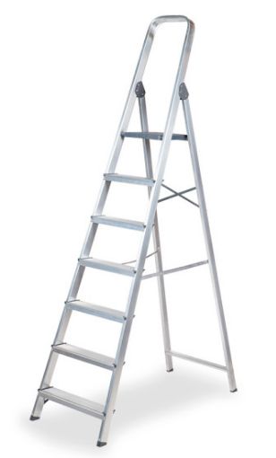 Escadote de Aluminio, 7 Degraus