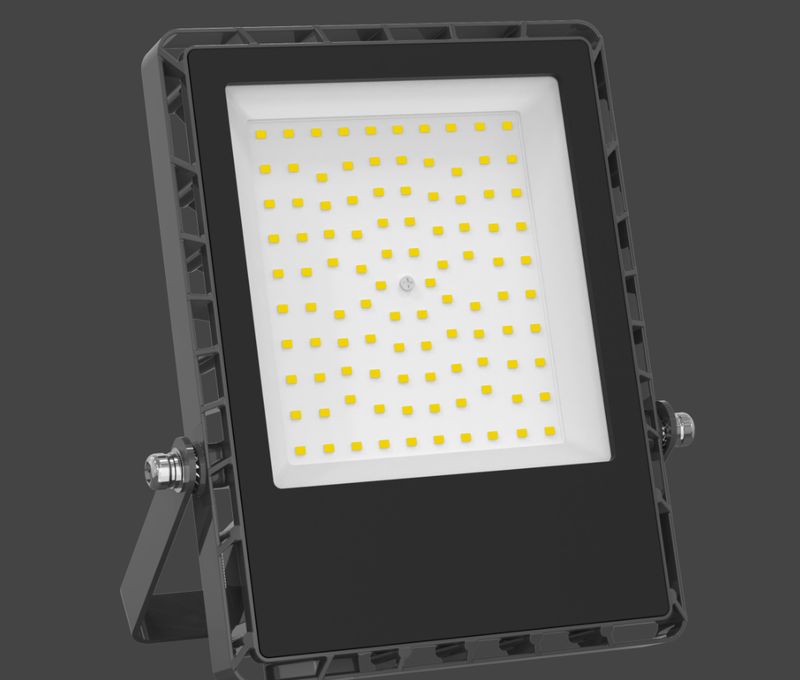 Projetor LED Pro SMD 50W Preto 130lm/W CCT 3000K/4000K/5700K