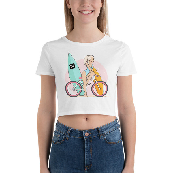 Ecwid Crop Tee-1