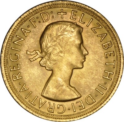 Angleški zlatnik Sovereign letnik 1968 - Elizabeth II Young Head