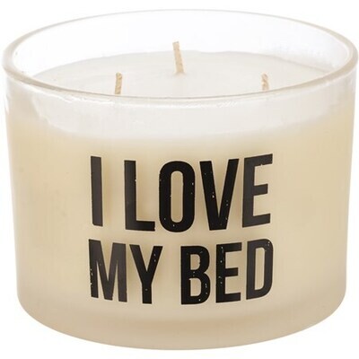 Love My Bed Candle