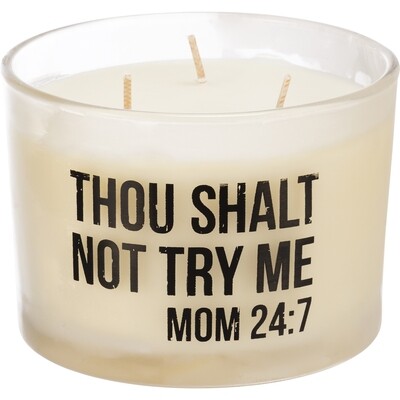 Thou Shalt Not Mom - Candle