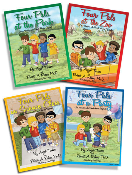 Four Pals Find Fun Series