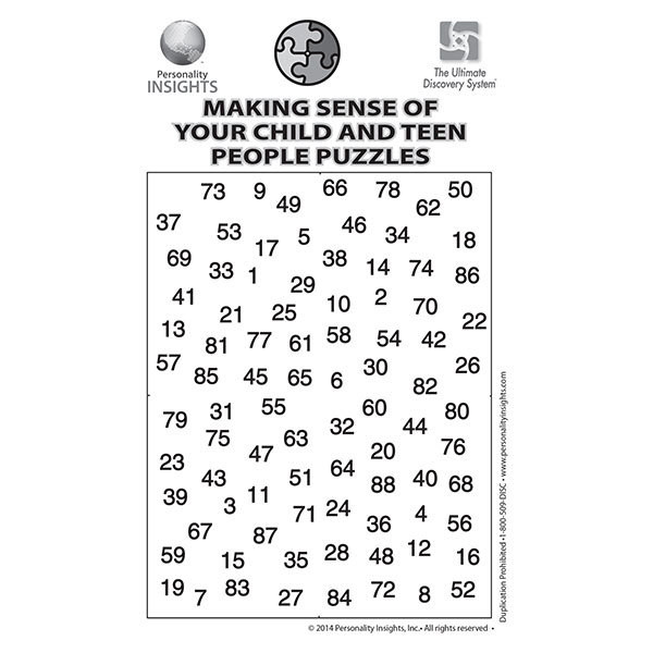 Making Sense of Your Child and Teen Puzzle (50pk)