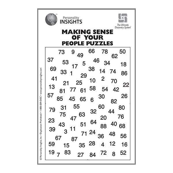 Making Sense of Your People Puzzle (50pk)