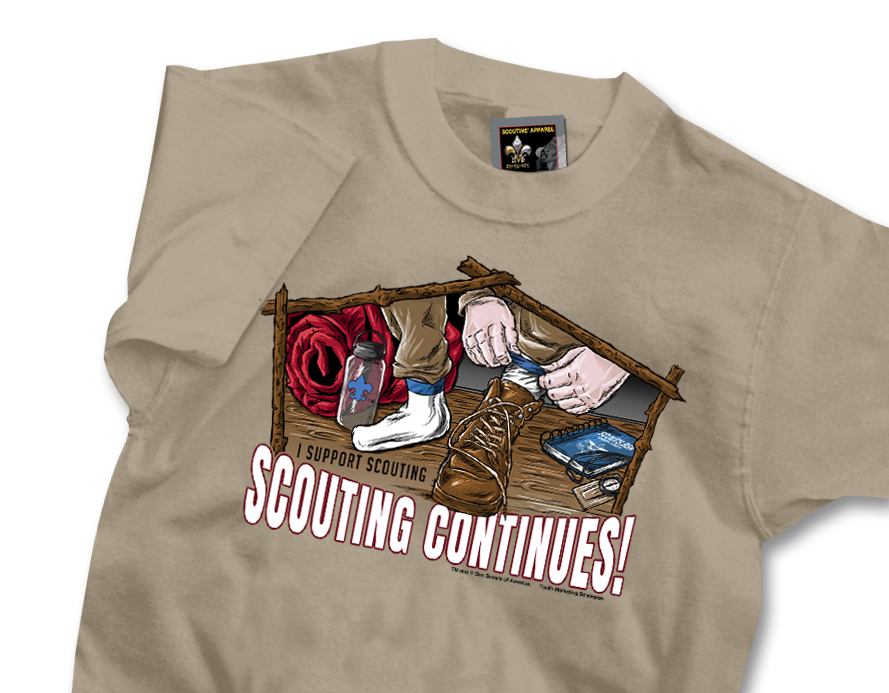 I Support Scouting T-shirt