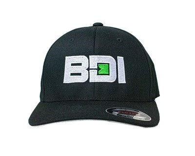 BDI Logo Flexfit Hat (XL/XXL) - Black