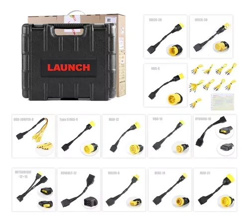 Launch X431 KIT de Conectores Diesel