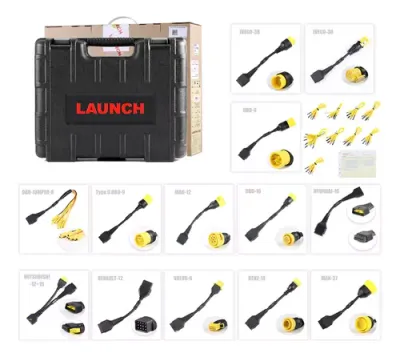 Launch X431 KIT de Conectores Diesel