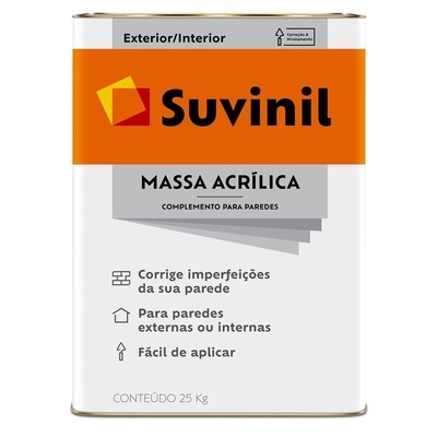 MASSA ACRILICA SUVINIL 18 LITROS