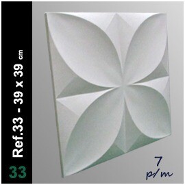 PLACA 3D ATÉ 40X40 PÇ