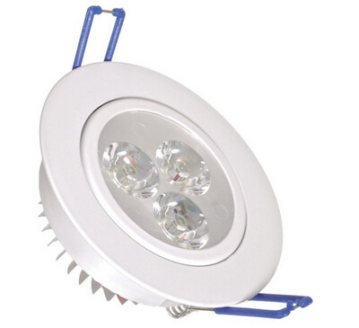 SPOT EMBUTIR REDONDA 3W BRANCO FRIO