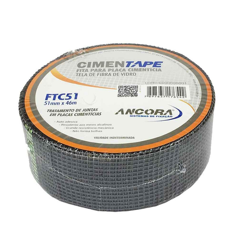 FITA CIMENTICIA 51MM X 46M ANCORA