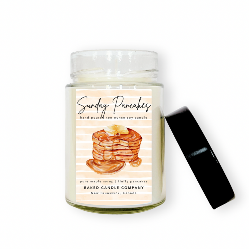 Sunday Pancakes 10oz. Soy Candle