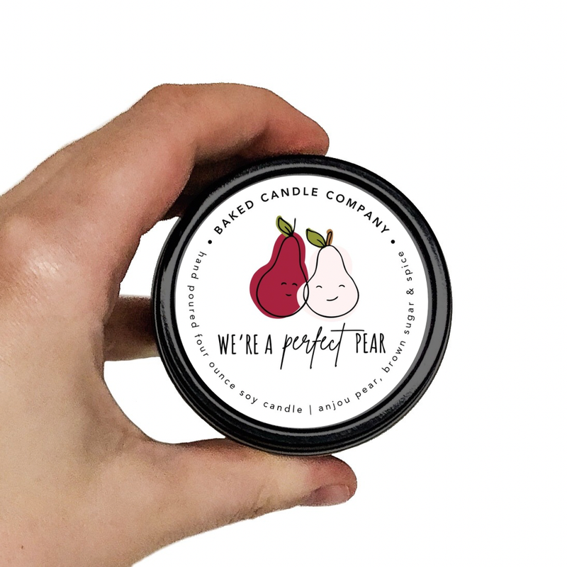 Perfect Pear 4oz. Soy Candle Tin