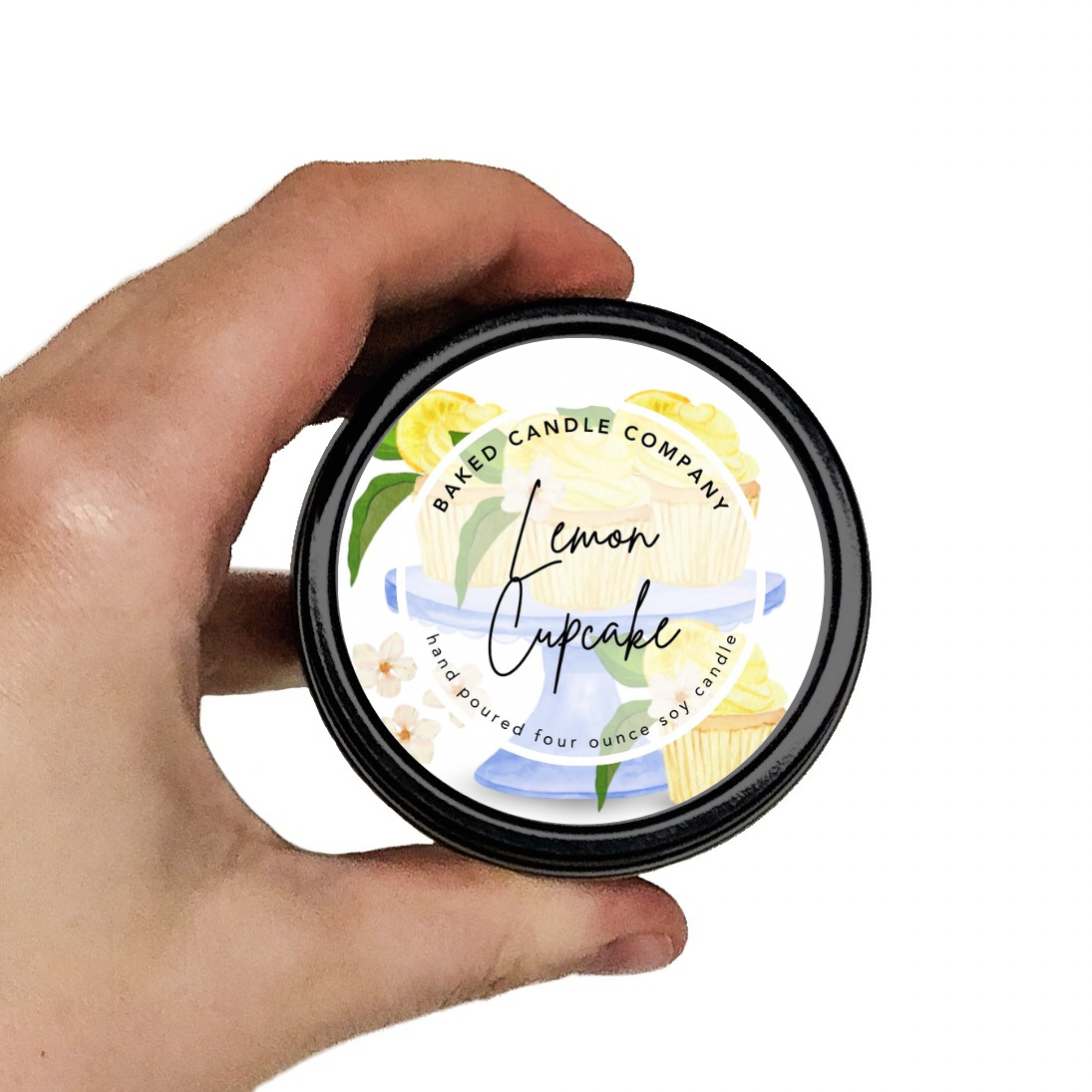 Lemon Cupcake 4oz. Soy Candle