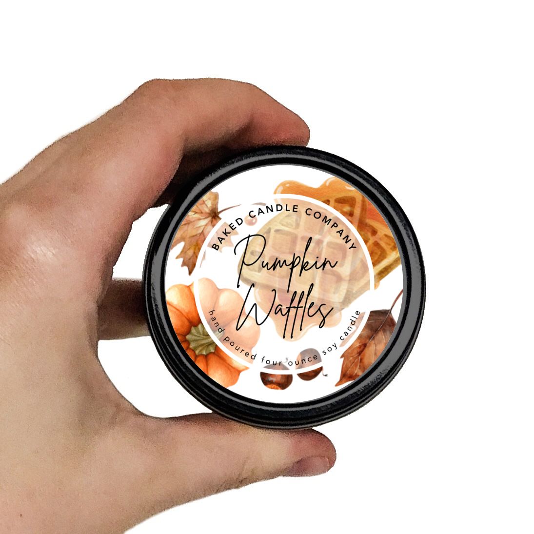 Pumpkin Waffles Soy Candle 4oz Tin - Perfectly Imperfect