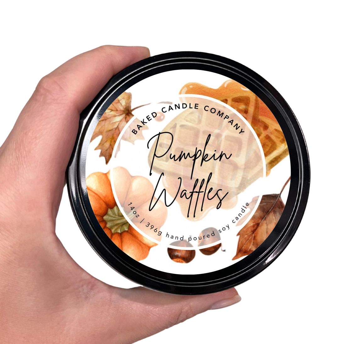Pumpkin Waffles 14oz. Soy Candle Tin