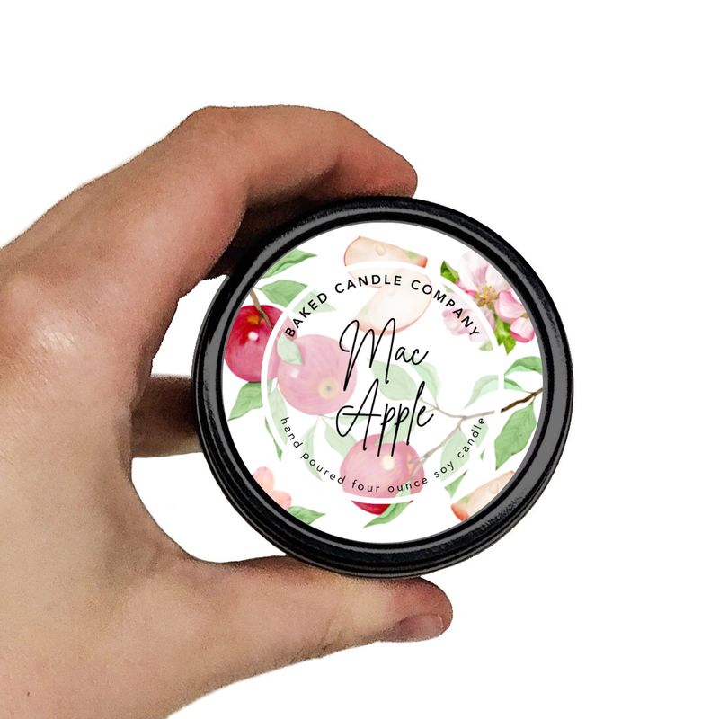Mac Apple 4oz. Soy Candle