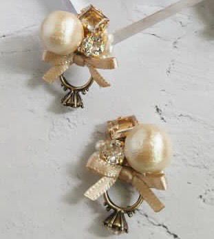 JENA Earrings of ring ゴールデンシャドウ