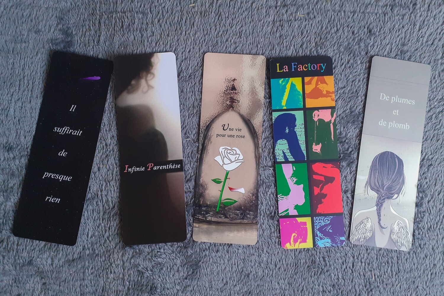 Marque-pages simples - 1 €