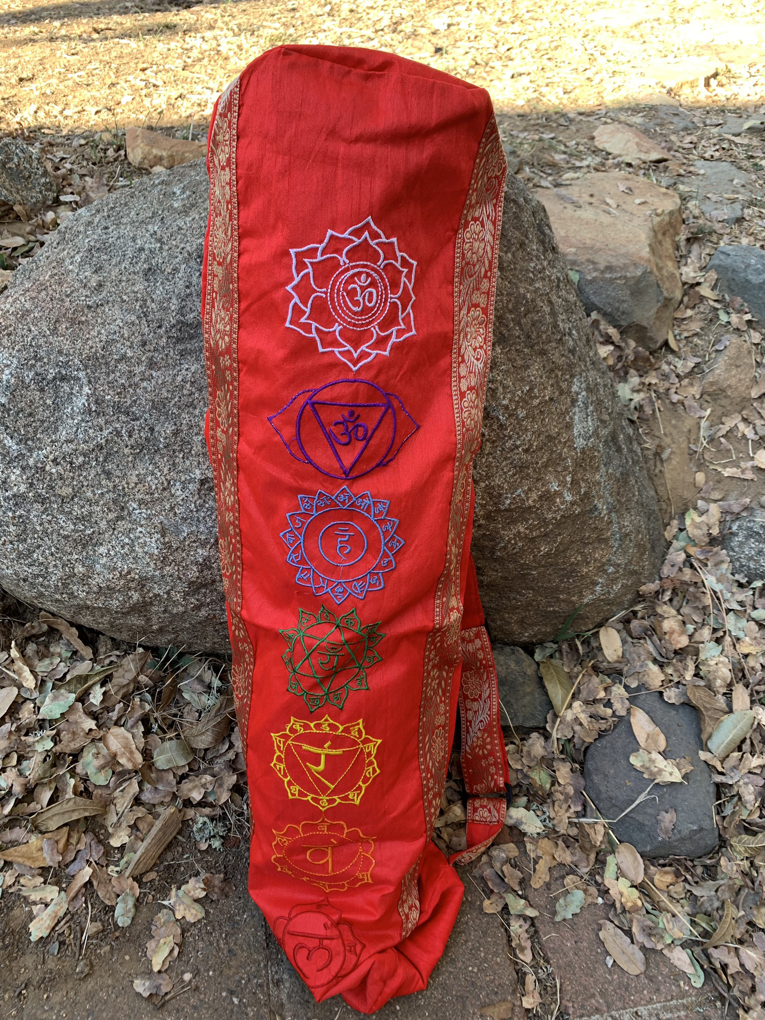 Red Yoga Mat Bag 00052