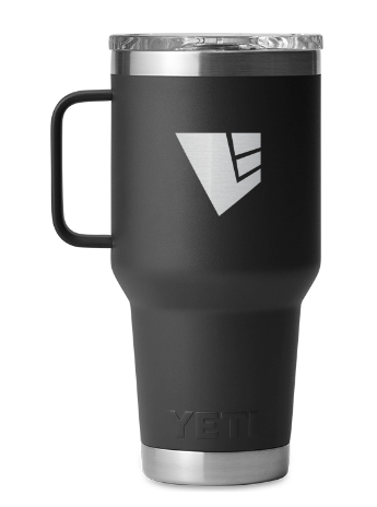 YETI RAMBLER® TRAVEL MUG  WITH STRONGHOLD™ LID