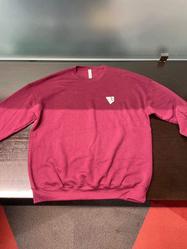 LF Eras, Crewneck Sweatshirt (Burgundy)