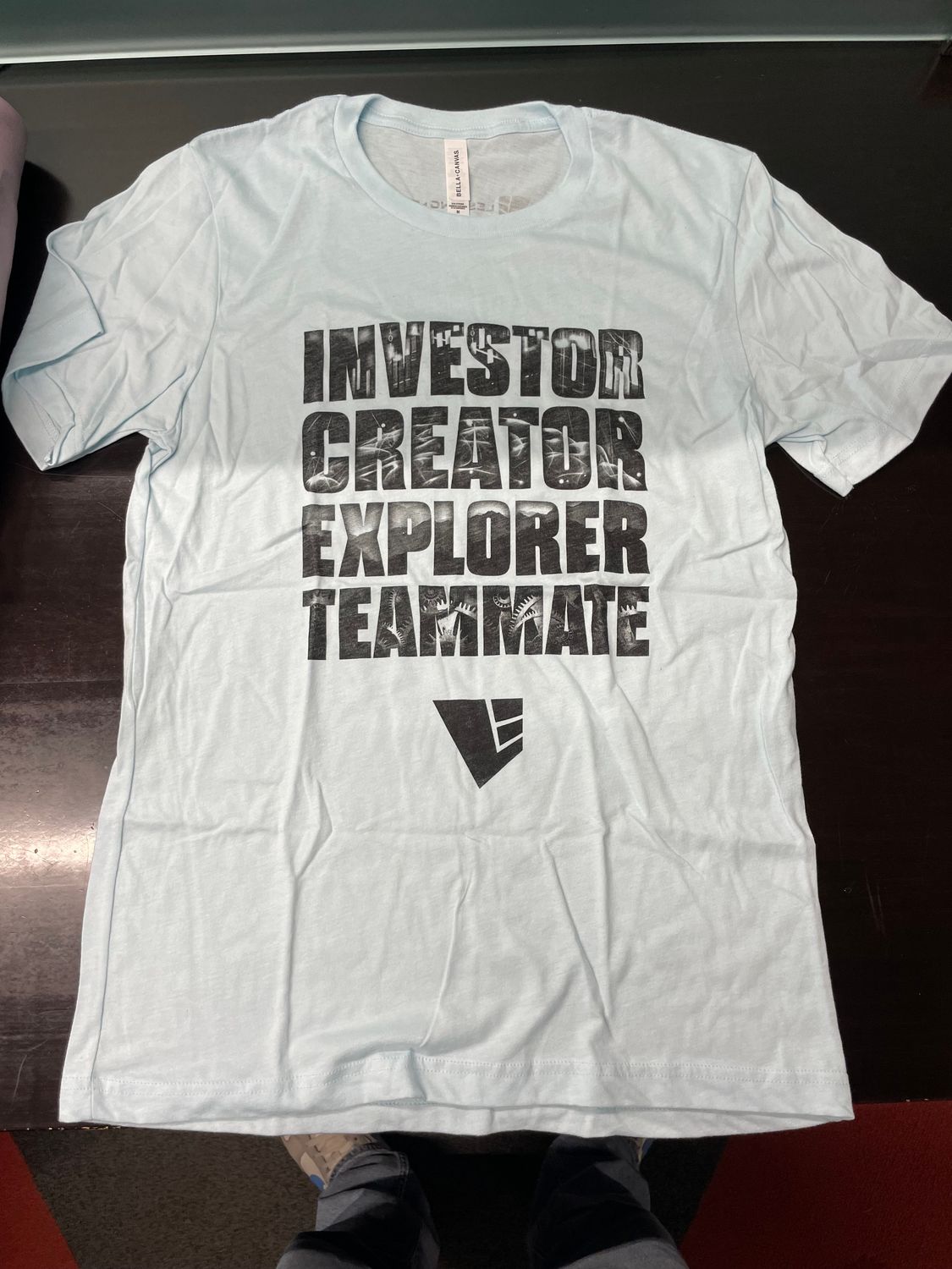 LF Values T-Shirt (Light Blue)