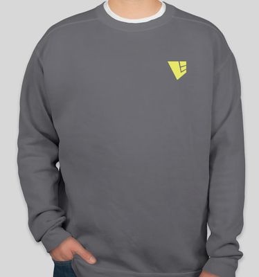 Interlocking LF Bug , Sweatshirt Denim front