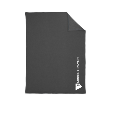 Port & Company Oversized Core Fleece Sweatshirt Blanket Jet black, full image