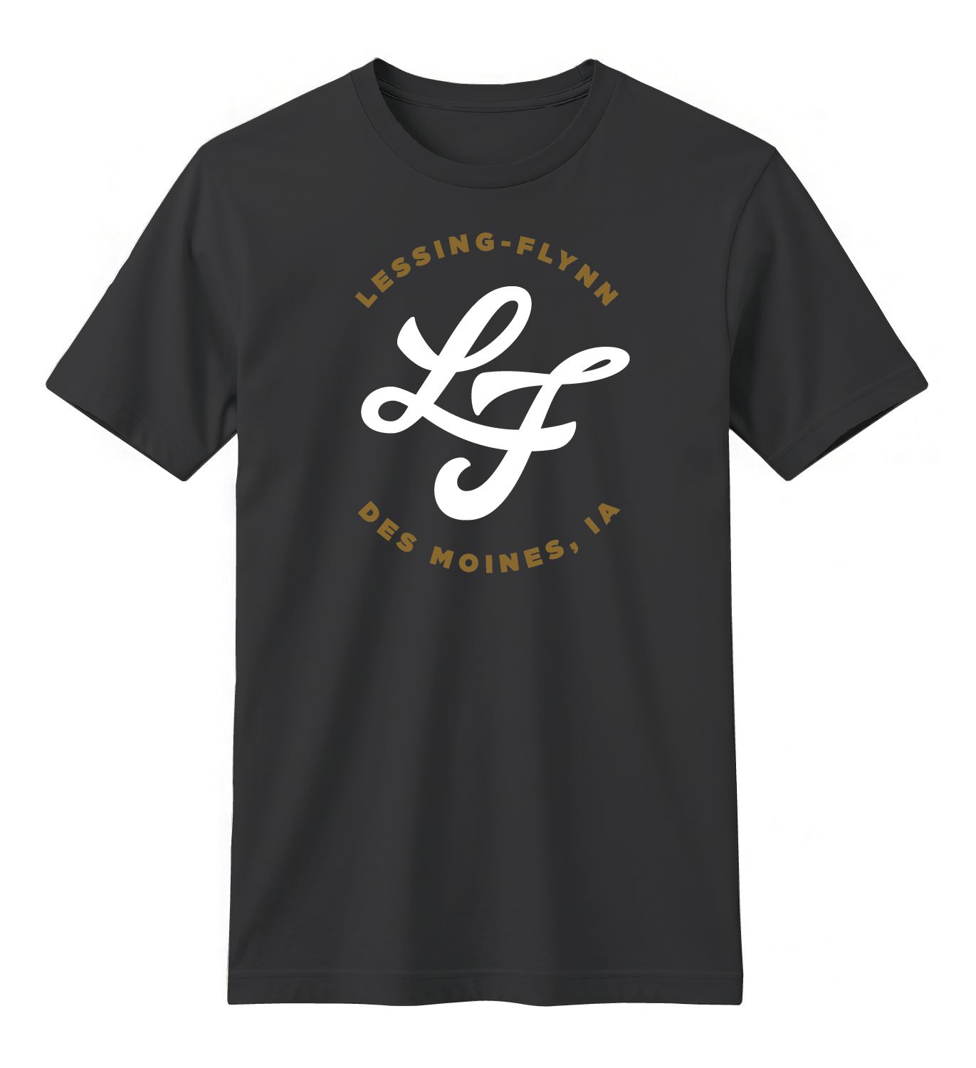 Des Moines Original, T-shirt, Short Sleeve Black, front