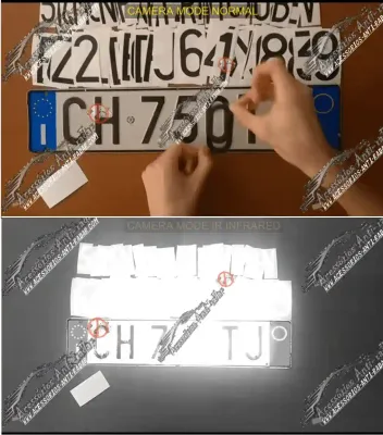 1 Sticker Photo blocker speedcam and red-Light