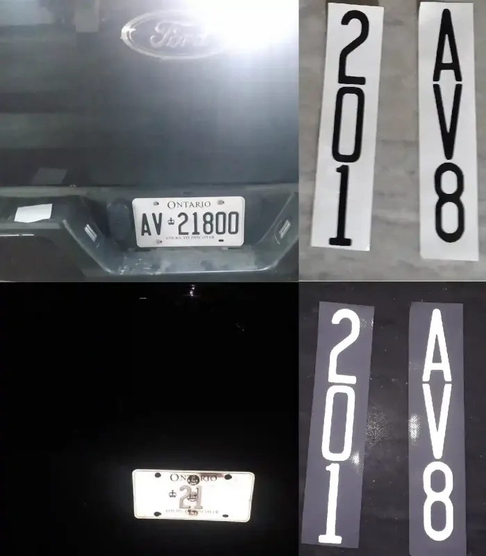 14 Stickers Photo blocker speedcam and red-Light