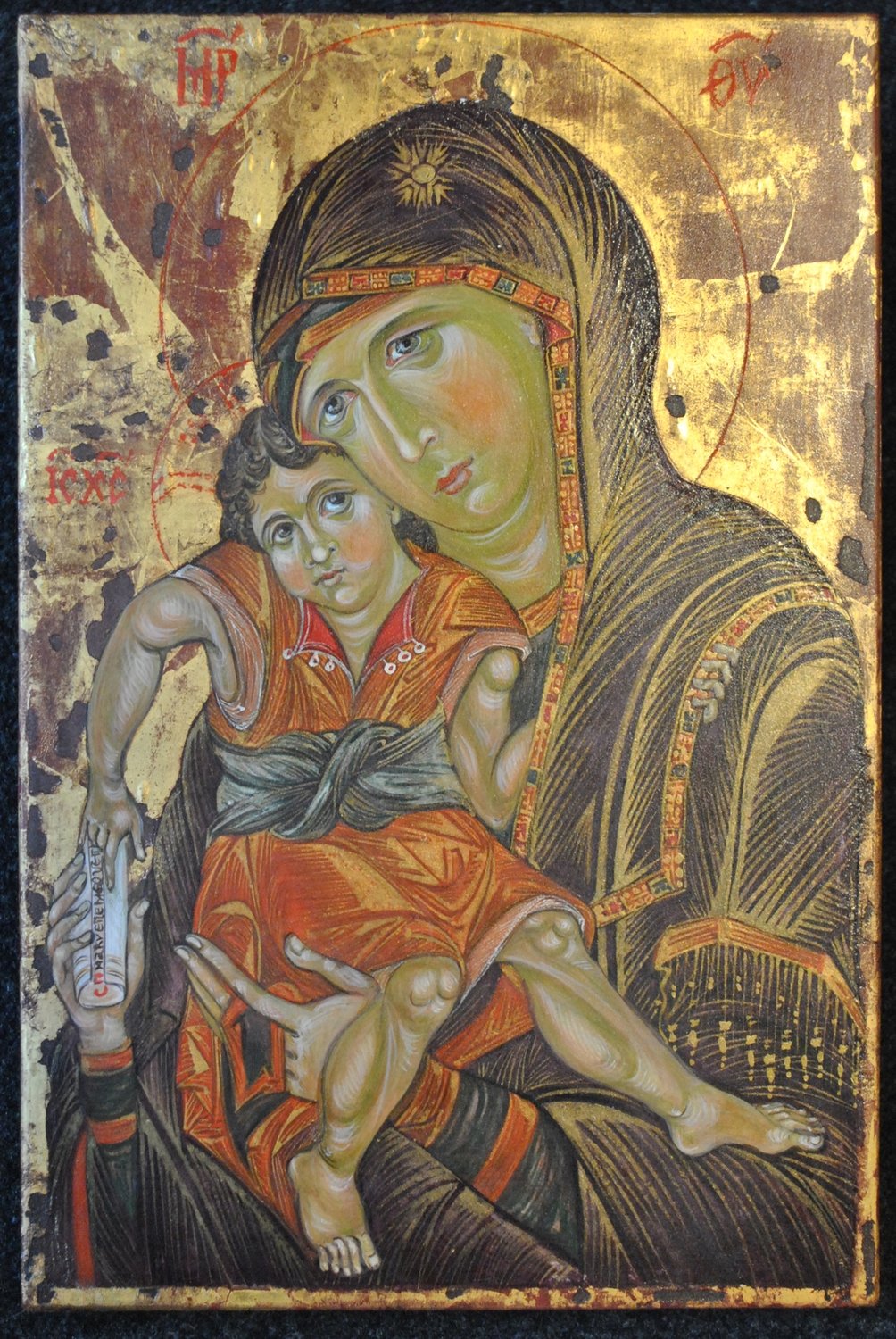 Mary and baby Jesus
