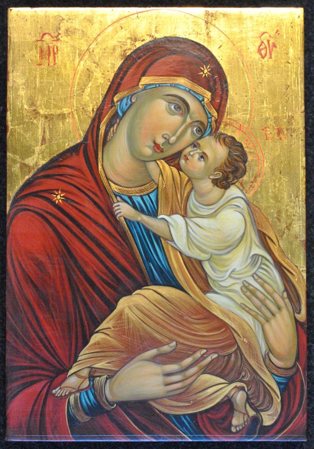 Mary and baby Jesus