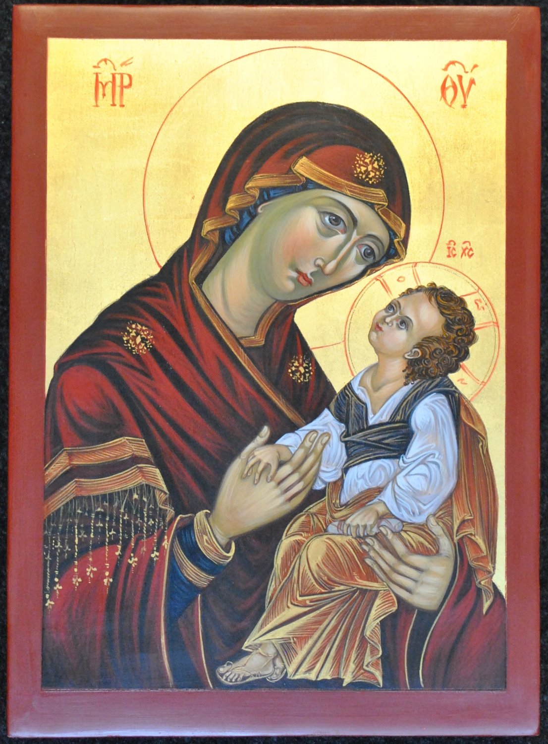 Mary and baby Jesus