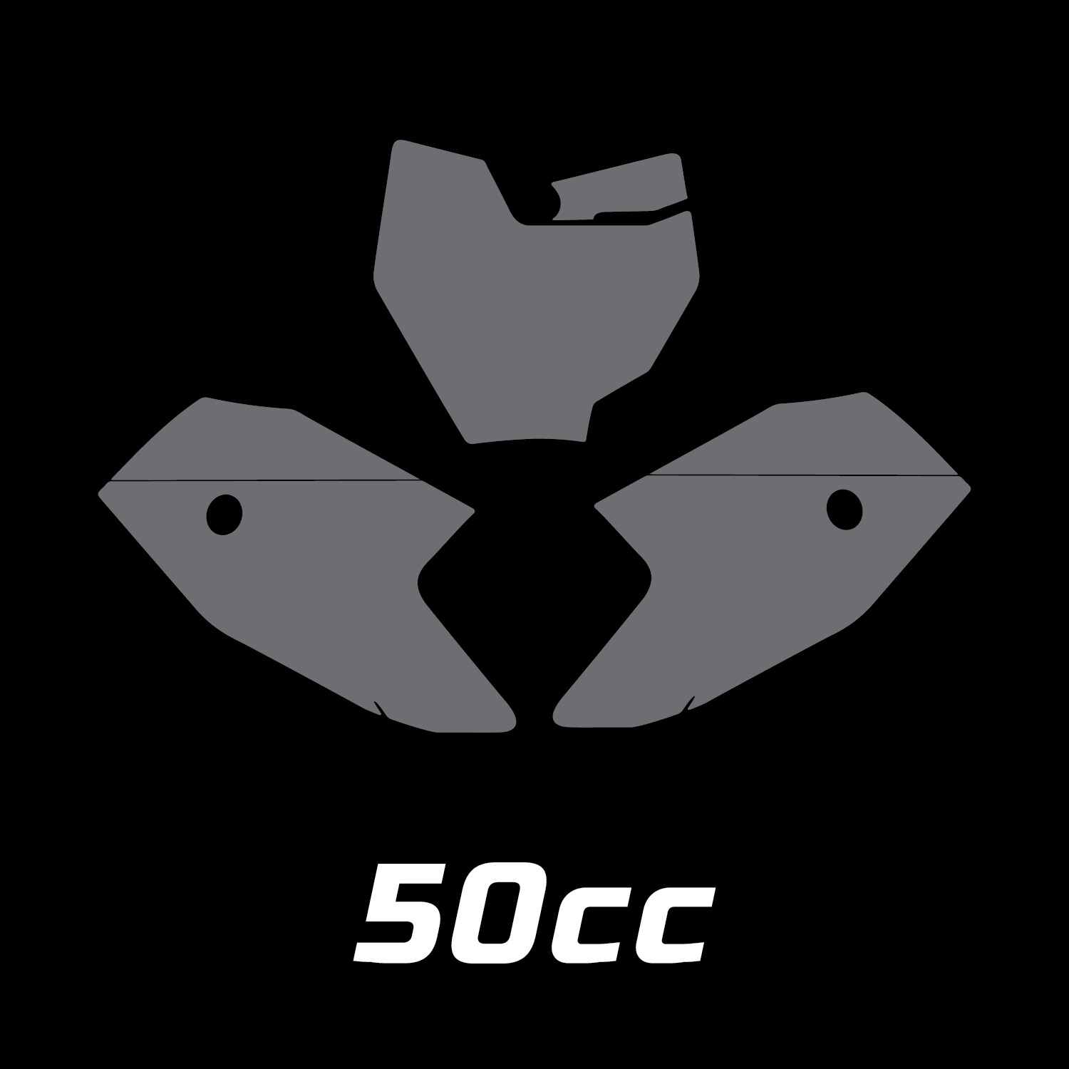 Number Plate Backgrounds - 50cc