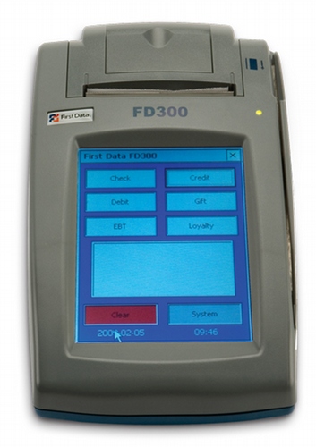 First Data™ FD300 Credit Card Terminal