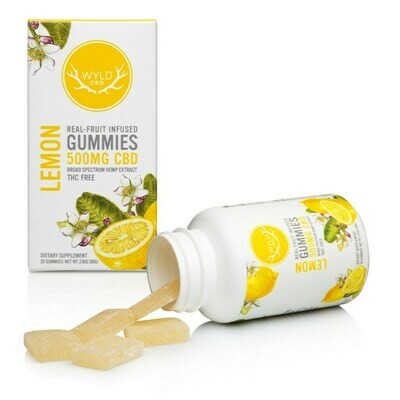 Wyld CBD Lemon Gummies | 500MG