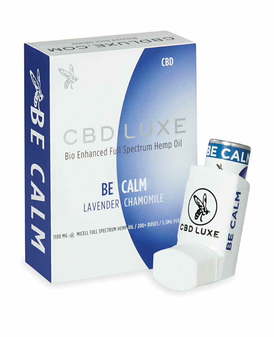 BE CALM | Lavender Chamomile | 1100mg Inhaler BE CALM | Lavender Chamomile | 1100mg Inhaler