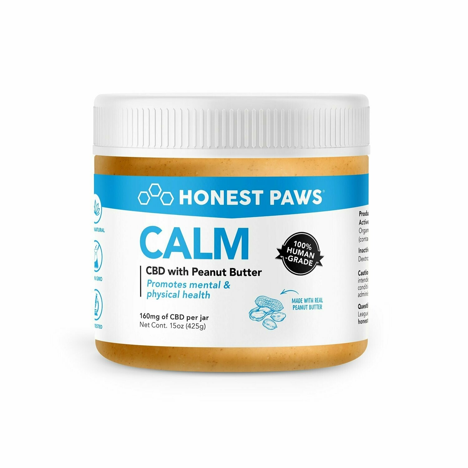 CALM CBD with Peanut Butter | 160MG CALM CBD with Peanut Butter | 160MG