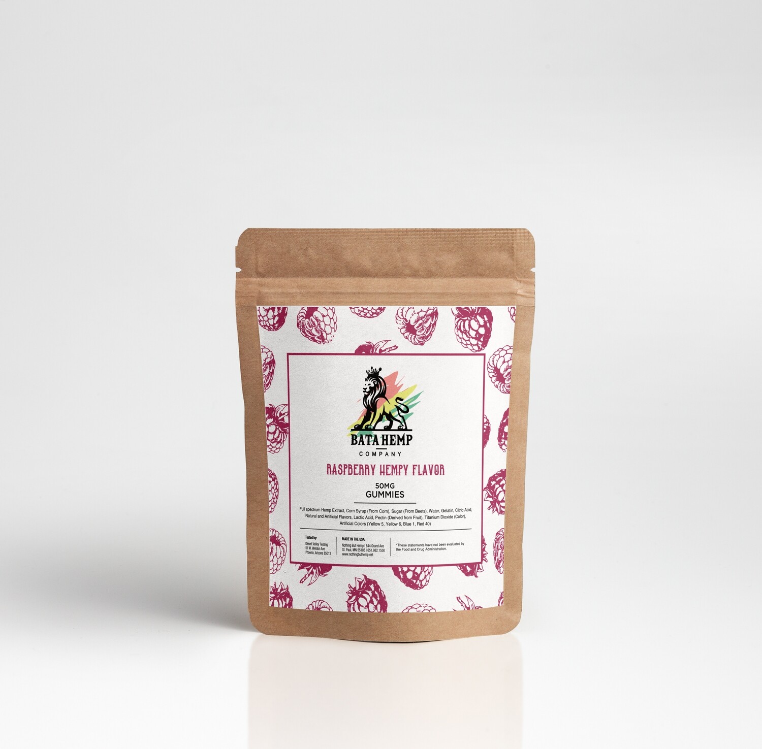 Bata Hemp | 50MG | Raspberry Hempy Gummies | 10 Per Unit | Bundle 3 Packs Bata Hemp | 50MG | Raspberry Hempy Gummies | 10 Per Unit | Bundle 3 Packs