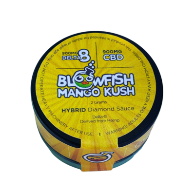 Mango Kush Sauce  Delta 8 Dabs (2 Grams)