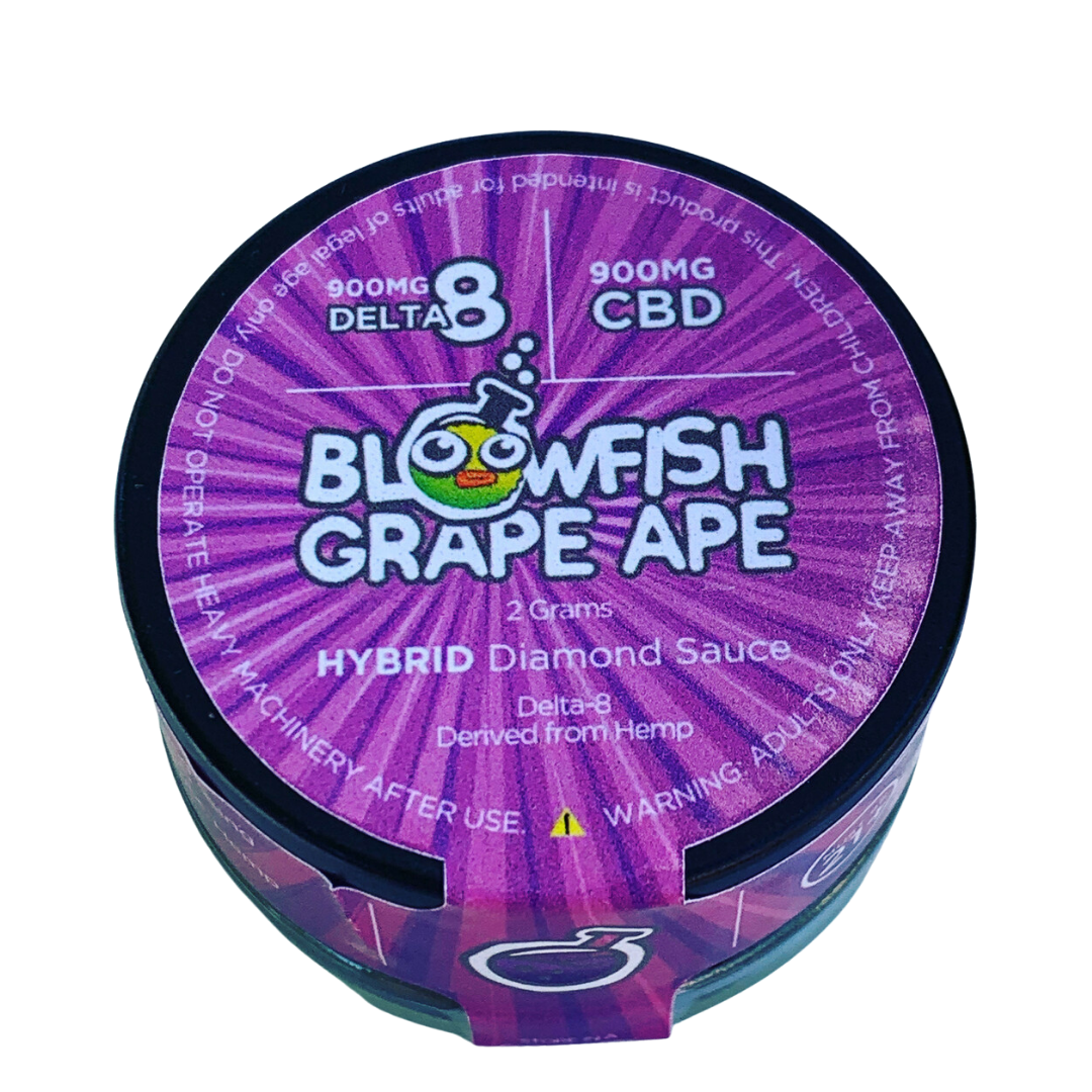 Grape Ape Diamond Sauce Delta 8 Dabs (2 Grams)